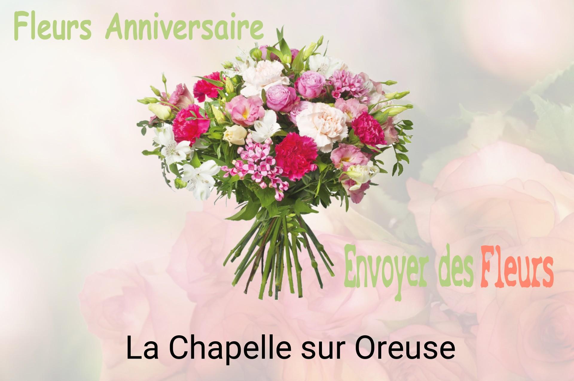 Bouquet de fleurs d’anniversaire livré à La Chapelle-sur-Oreuse