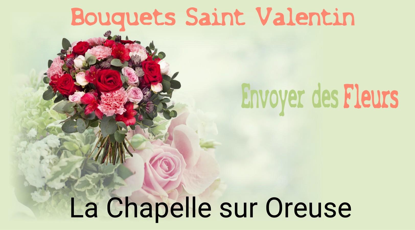 Roses de Saint-Valentin livrées à La Chapelle-sur-Oreuse